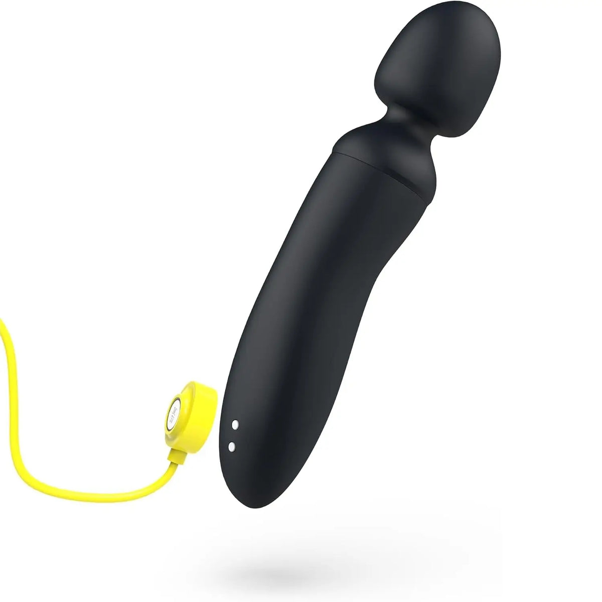 B Swish Bthrilled Premium Wand Vibrator - Flexible Neck Travel-Size Massager Black