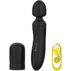B Swish Bthrilled Premium Wand Vibrator - Flexible Neck Travel-Size Massager Black