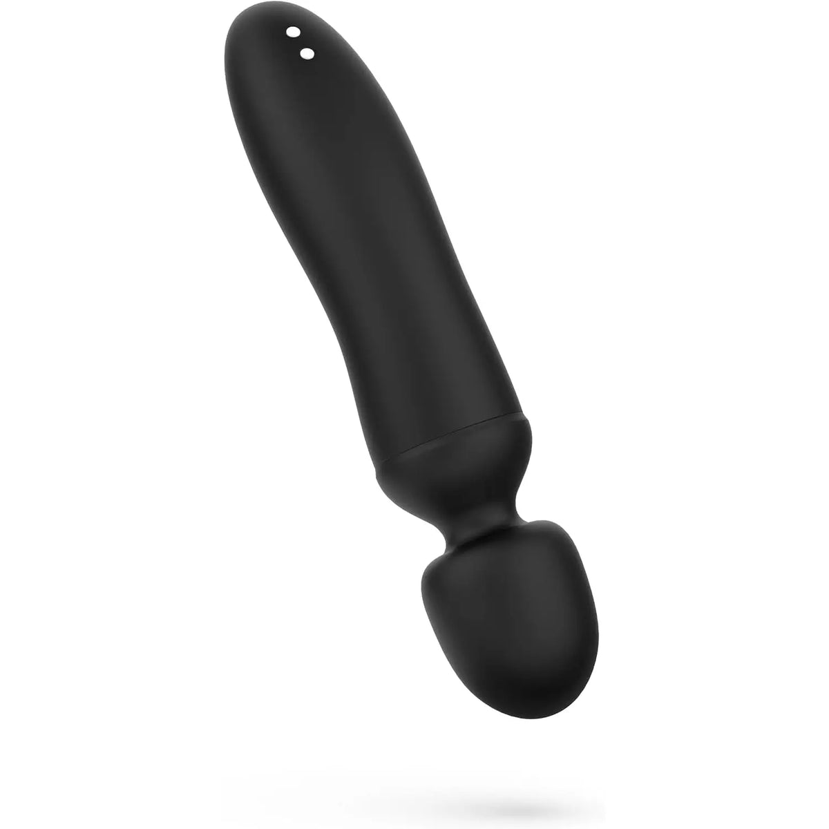 B Swish Bthrilled Premium Wand Vibrator - Flexible Neck Travel-Size Massager Black
