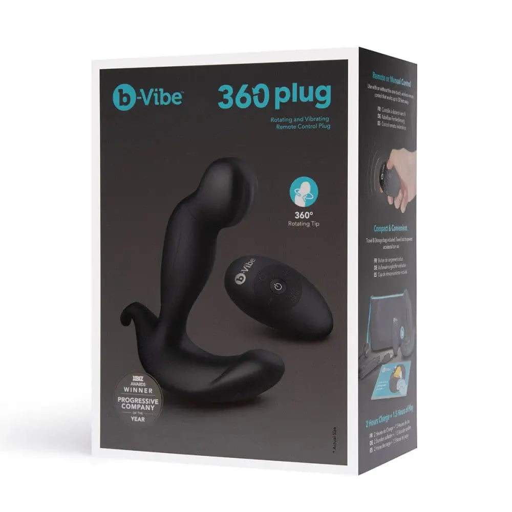 B - Vibe™ 360 Remote Vibrating Plug - Rolik®