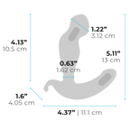 B - Vibe™ 360 Remote Vibrating Plug - Rolik®