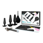 b-Vibe™ 7 Piece Anal Training & Education Set - Black - Butt Plug