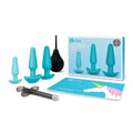 b-Vibe™ 7 Piece Anal Training & Education Set - Teal - Butt Plug