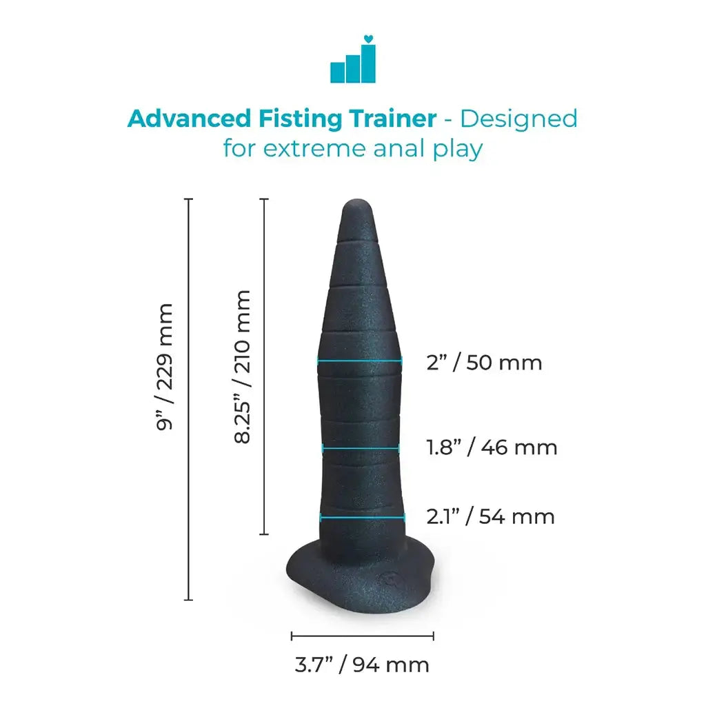 B-Vibe™ 9’’ Anal Fisting Trainer Black