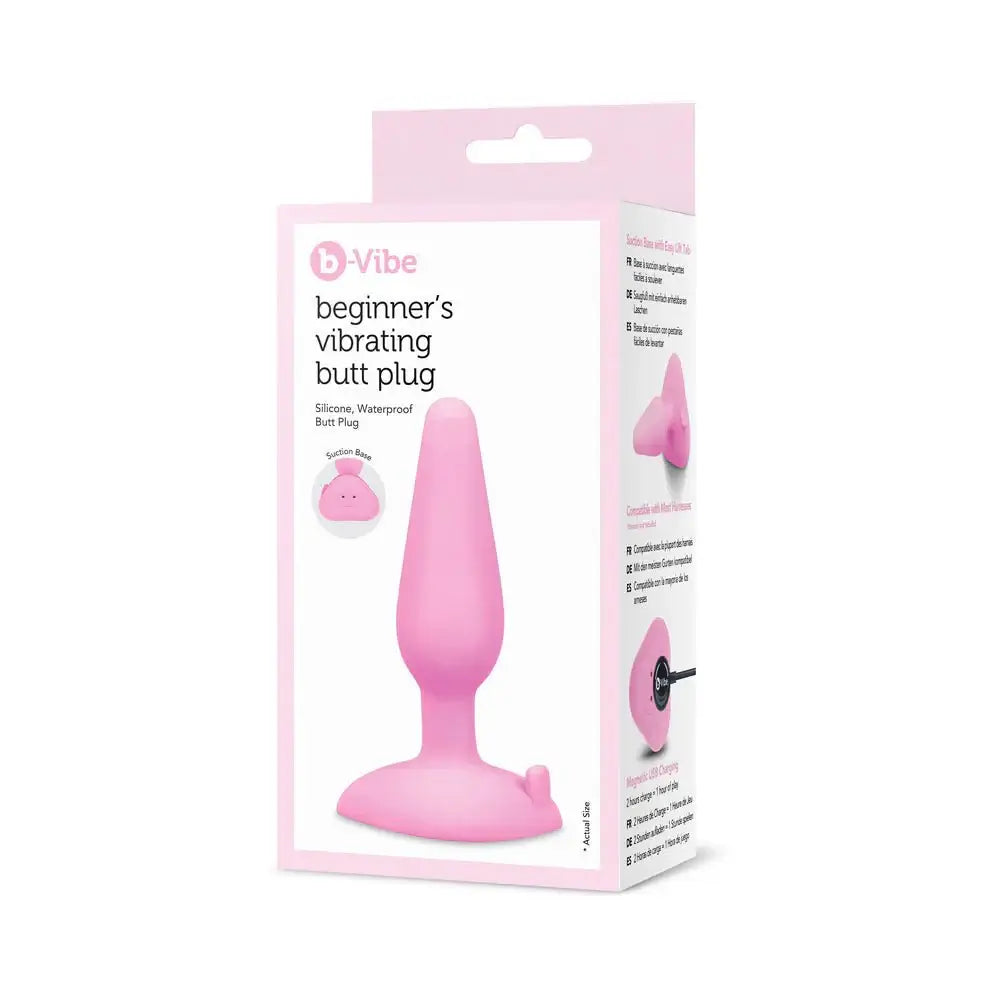 b - Vibe™ Beginner's Vibrating Butt Plug - Rolik®