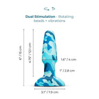 B-Vibe™ Blue Camo Rimming Plug 2