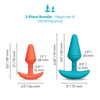 B-Vibe™ Butties Anal Training Bundle