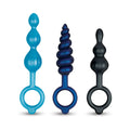 B - Vibe™ Butties Beaded Anal Plug 3 - Piece Set - Rolik®