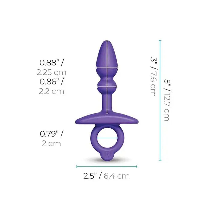 b-Vibe™ Butties Dart Silicone Anal Plug Rolik®