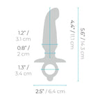 B - Vibe™ Butties Hither Silicone Prostate Plug - Rolik®