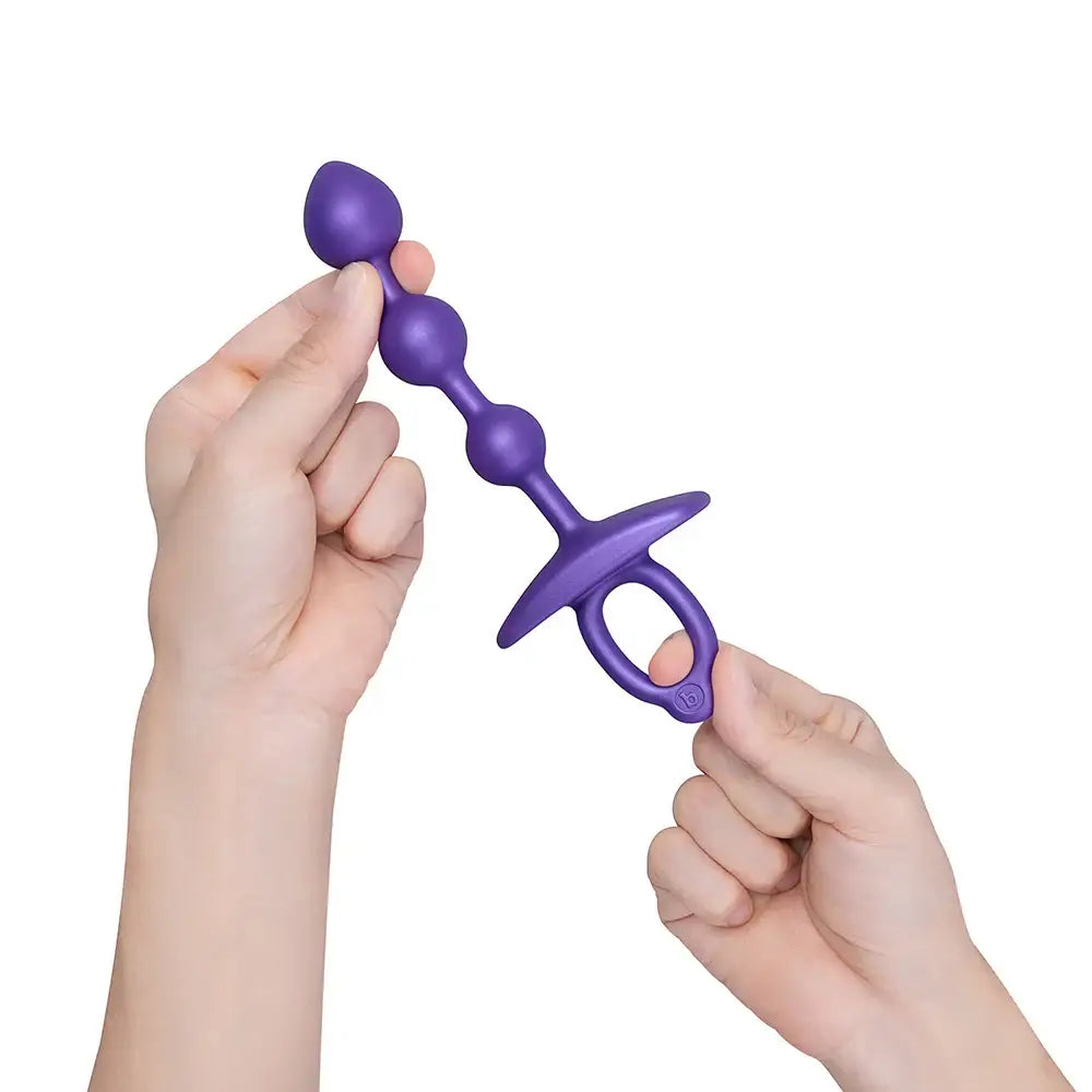 b-Vibe™ Butties Zip Silicone Anal Beads Rolik®