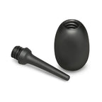 B-Vibe™ Flexible Silicone Anal Douche Black