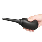 B-Vibe™ Flexible Silicone Anal Douche Black