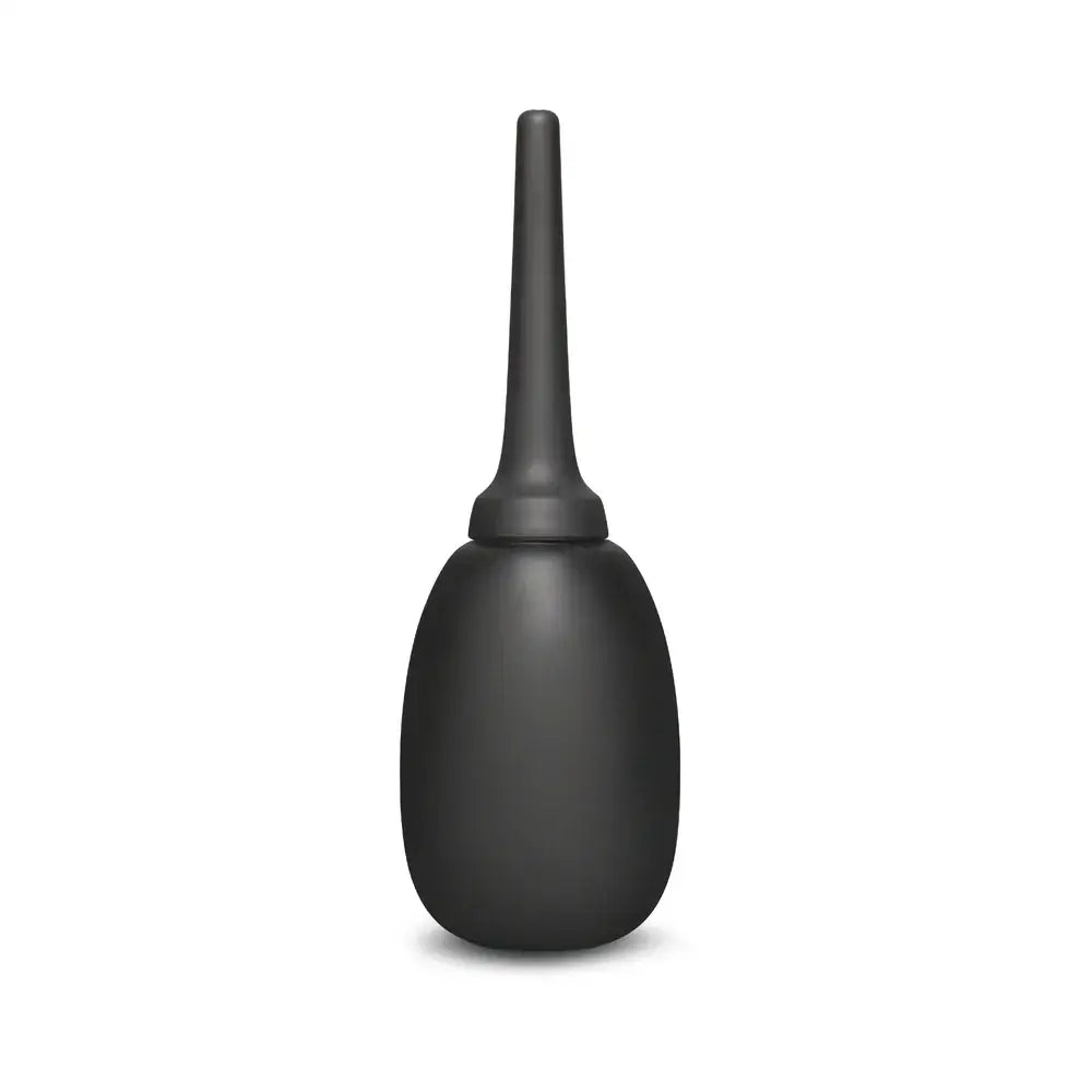 B-Vibe™ Flexible Silicone Anal Douche Black