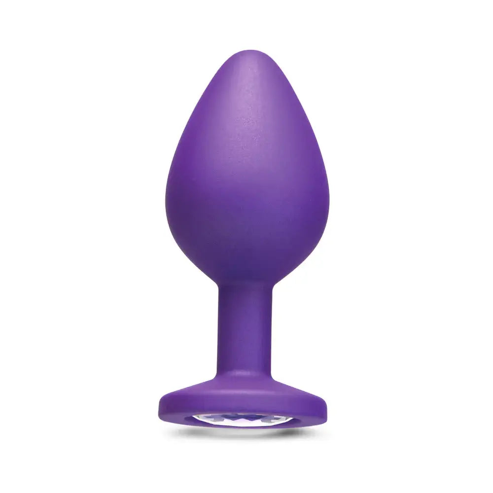 B-Vibe™ Jewel Butties Bundle 3-Piece Anal Training Set Purple