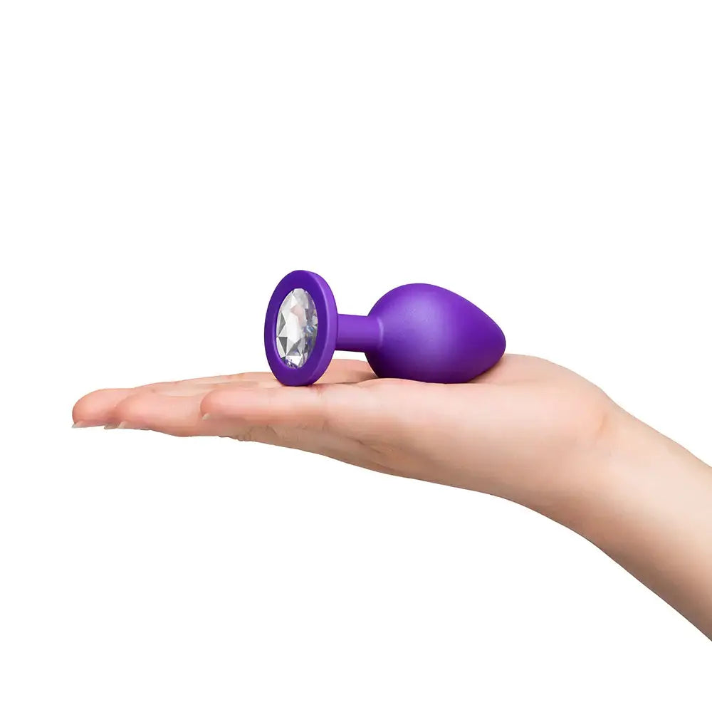 B-Vibe™ Jewel Butties Bundle 3-Piece Anal Training Set Purple