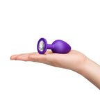 B-Vibe™ Jewel Butties Bundle 3-Piece Anal Training Set Purple