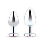 b-Vibe™ Jewel Heart Metal Butt Plug Training Set - Rolik®