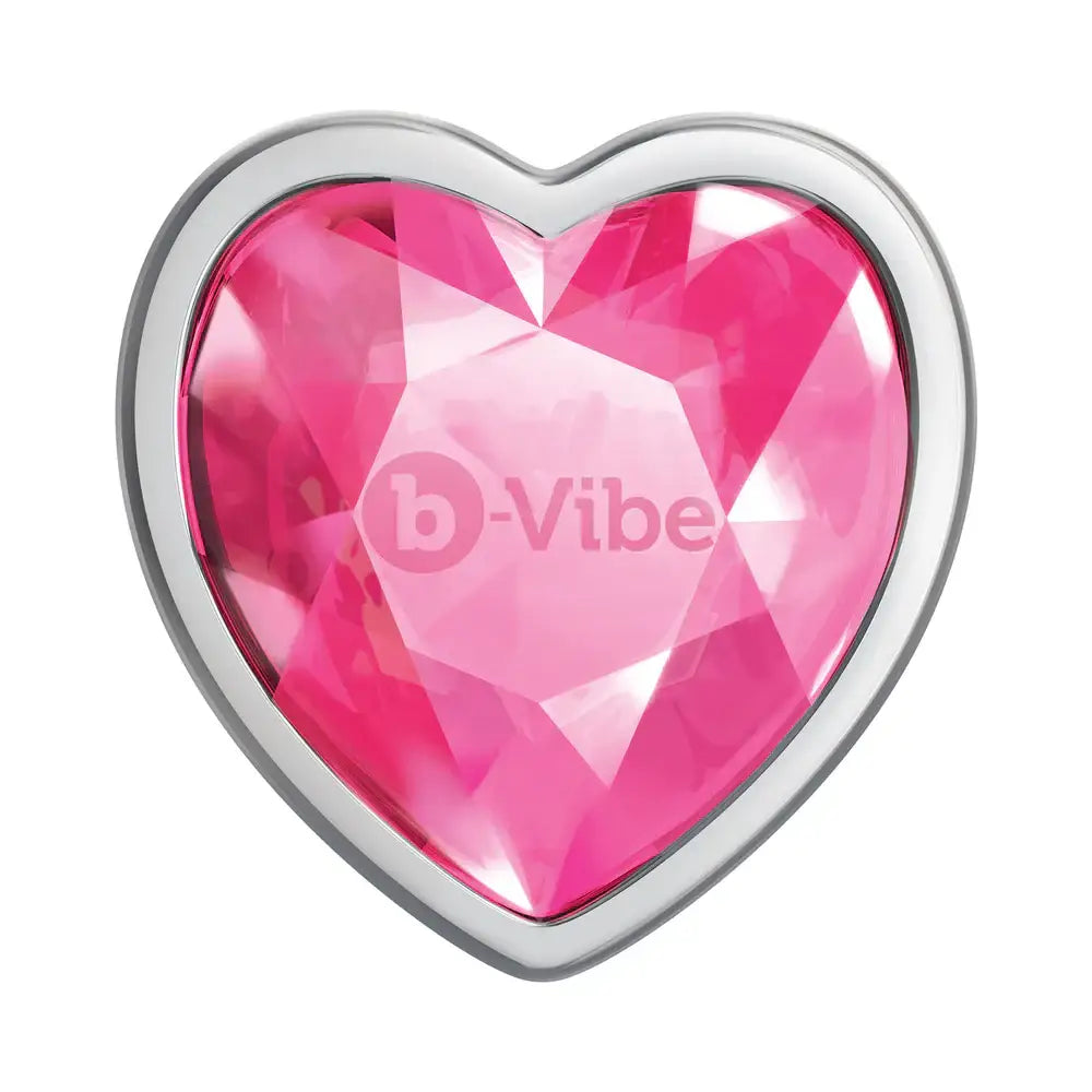b-Vibe™ Jewel Heart Metal Butt Plug Training Set - Rolik®