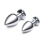 b-Vibe™ Jewel Heart Metal Butt Plug Training Set - Rolik®