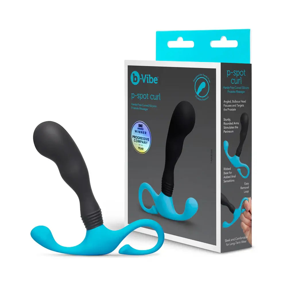 B-Vibe™ P-Spot Curl Hands-Free Prostate Massager