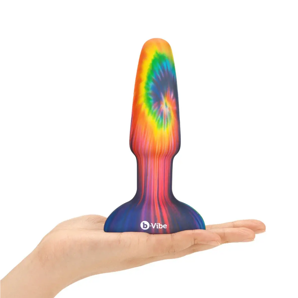 b-Vibe™ Peace & Love Tie-Dye Rimming Plug - Rolik®