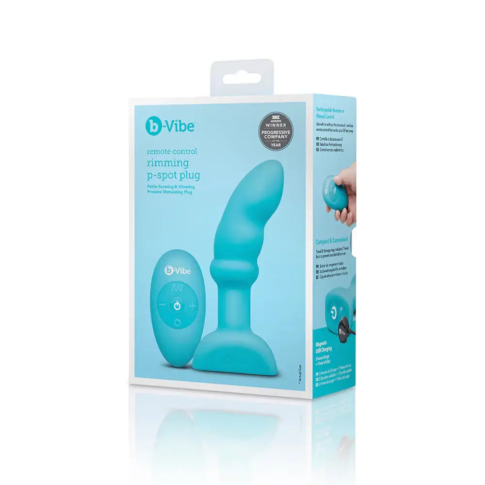 b-Vibe™ Remote Control Rimming P-Spot Plug - Rolik®