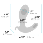 B - Vibe™ Remote Vibrating Expand Plug - Rolik®