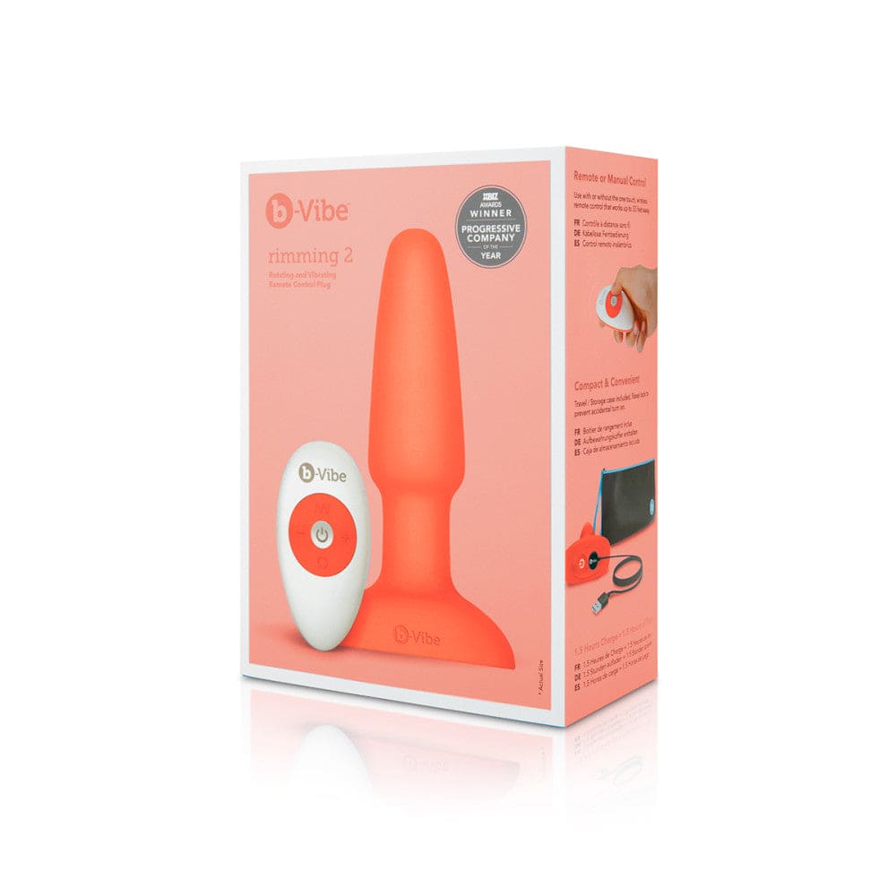 B - Vibe™ Rimming Plug 2 With Remote - Rolik®