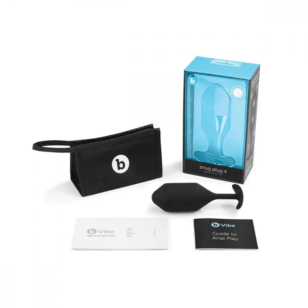 b-Vibe™ Snug Plug 4 XL Weighted Butt Plug Rolik®