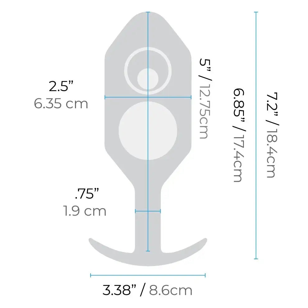 B - Vibe™ Snug Plug 7 (4XL) - Rolik®