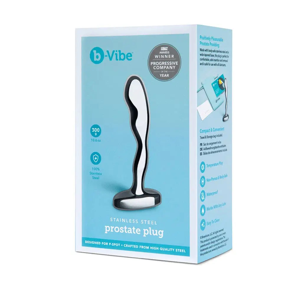 B - Vibe™ Stainless Steel Prostate Plug - Rolik®