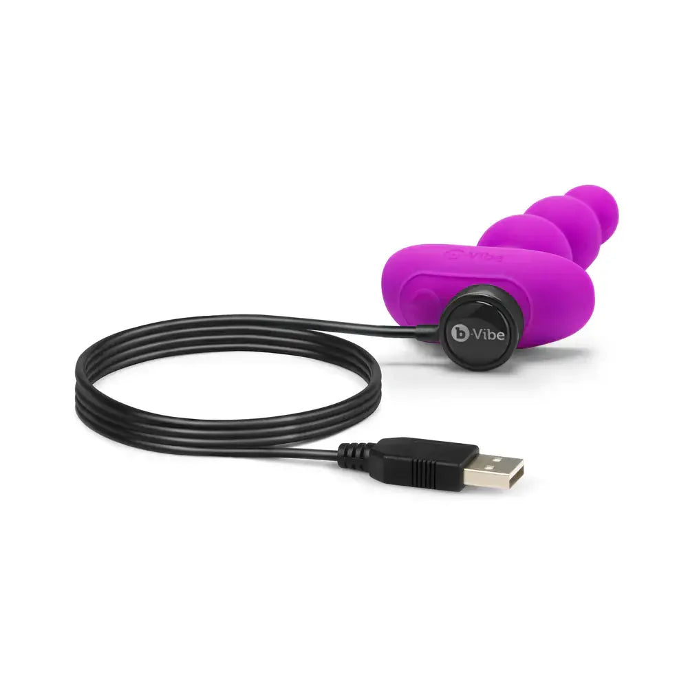 b-Vibe™ Triplet Remote Control Vibrating Anal Beads