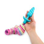b-Vibe™ Unicorn Tail Vibrating Butt Plug - Rolik®