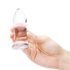 B - Vibe™ 4 - Piece Glass Anal Dilators Set - Rolik®