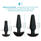B-Vibe™ B-Vibe 7-Piece Anal Training & Education Set - Complete Beginner to Advanced Kit