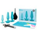 B-Vibe™ B-Vibe 7-Piece Anal Training & Education Set - Complete Beginner to Advanced Kit Turquoise