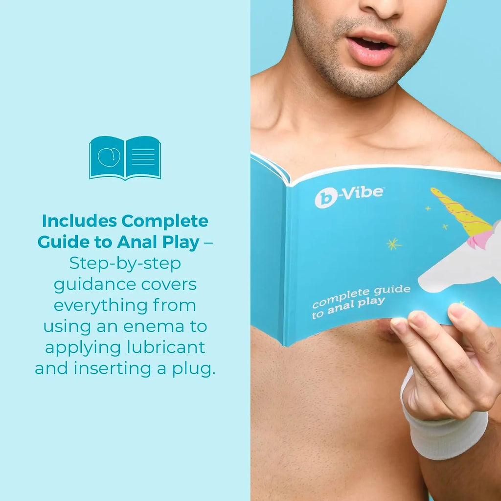 B-Vibe™ B-Vibe 7-Piece Anal Training & Education Set - Complete Beginner to Advanced Kit