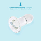 B-Vibe™ b-Vibe Advanced Glass Anal Dilator – 7.5’’ | Temperature Play & Deep Sensation