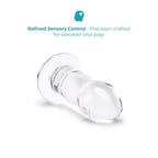 B-Vibe™ b-Vibe Advanced Glass Anal Dilator – 8’’ | Maximum Fullness & Temperature Play