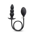 B-Vibe™ b-Vibe Beaded Inflatable Anal Plug with Hand Pump