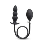 B-Vibe™ b-Vibe Beaded Inflatable Anal Plug with Hand Pump