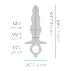 B - Vibe™ Butties Bounce Beaded Silicone Plug - Rolik®