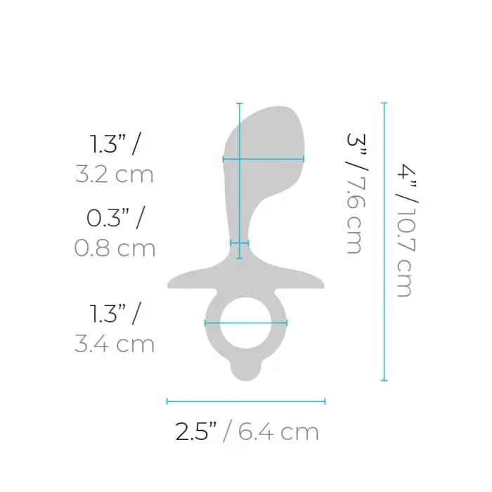 B - Vibe™ Butties Bulb Silicone Prostate Plug - Rolik®