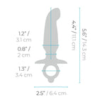 B - Vibe™ Butties Hither Silicone Prostate Plug - Rolik®