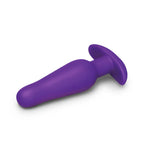 B-Vibe™ b-Vibe Butties Rookie Beginner Silicone Butt Plug - Purple