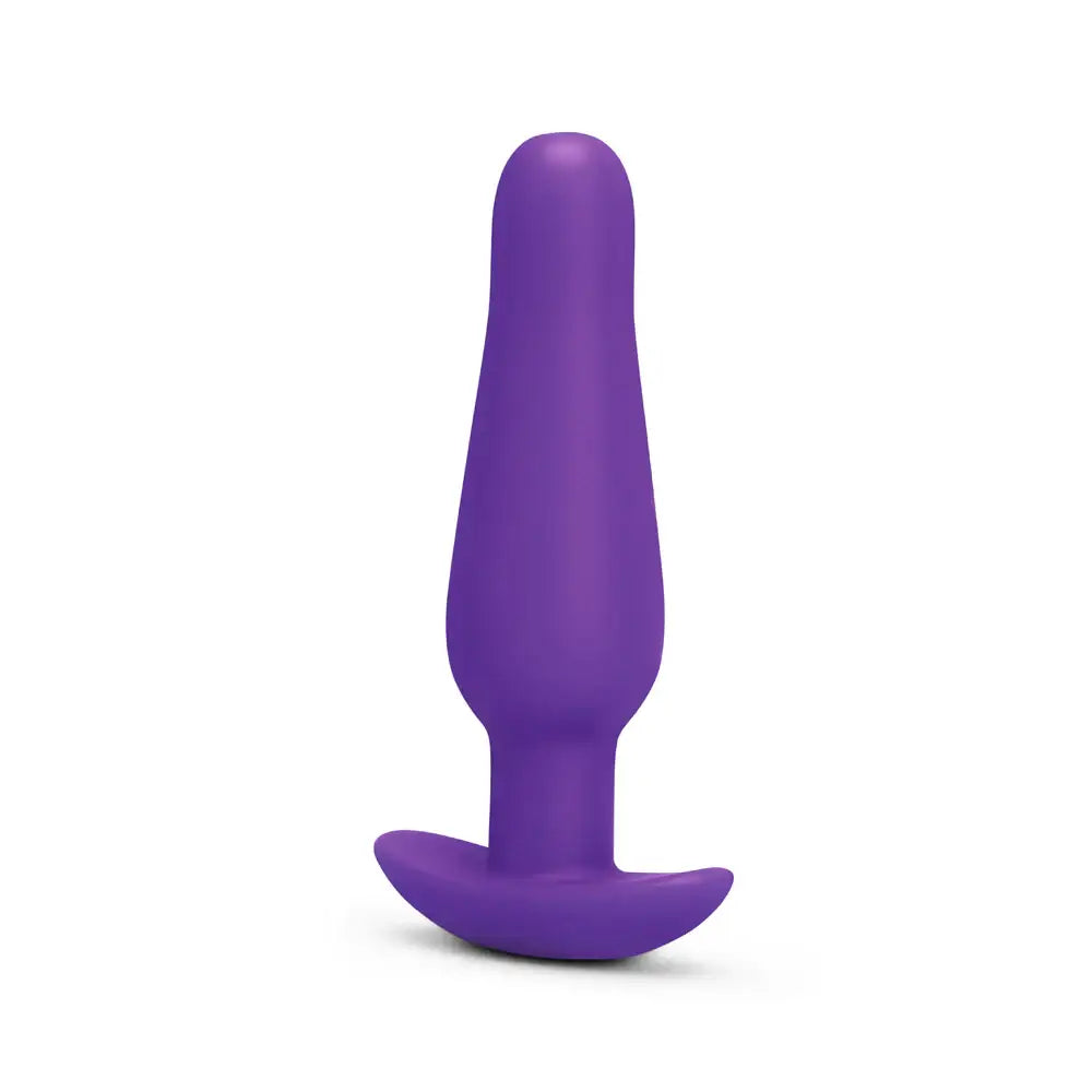 B-Vibe™ b-Vibe Butties Rookie Beginner Silicone Butt Plug - Purple