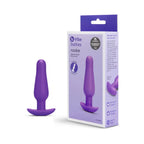 B-Vibe™ b-Vibe Butties Rookie Beginner Silicone Butt Plug - Purple