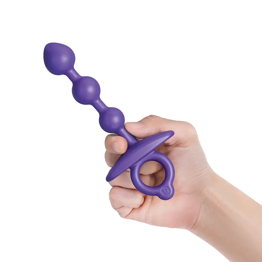 b-Vibe™ Butties Zip Silicone Anal Beads Rolik®