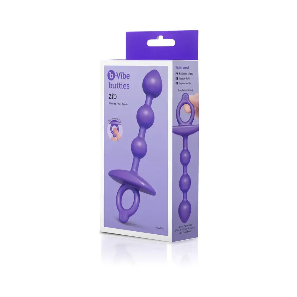 b-Vibe™ Butties Zip Silicone Anal Beads Rolik®